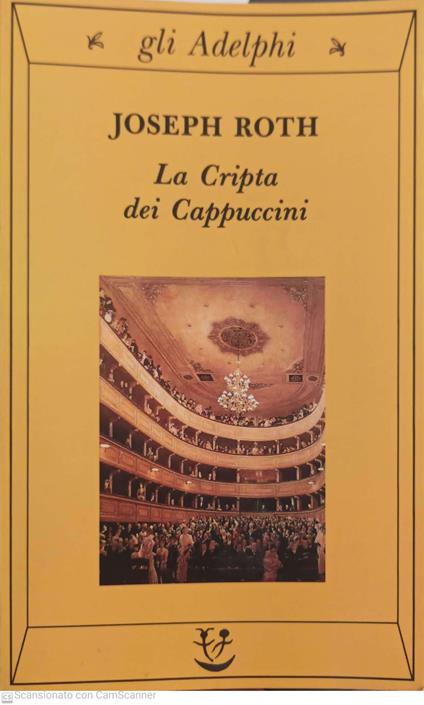 La cripta dei cappuccini - Joseph Roth - copertina