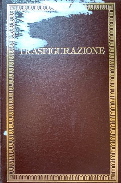 Trasfigurazione - copertina