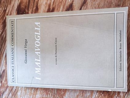 I Malavoglia - Giuseppe Verga - copertina