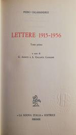 Lettere 1915-1956 Tomo I e II