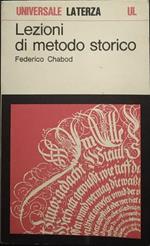 Lezioni di metodo storico