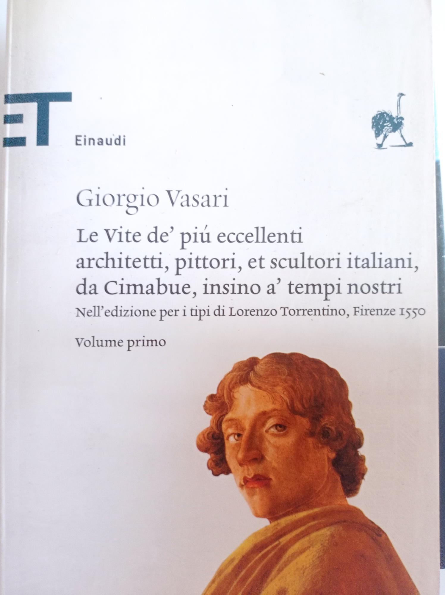 Le vite de' più eccellenti architetti, pittori, et scultori italiani. Vol. 1