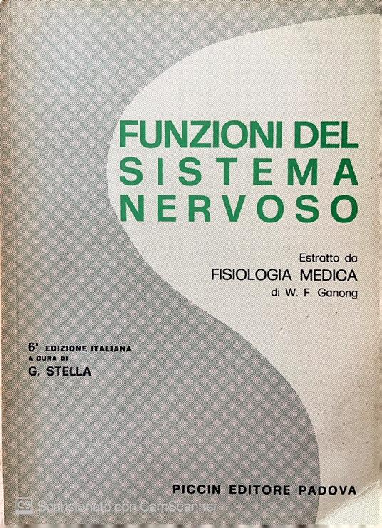 Funzioni del sistema nervoso - William F. Ganong - copertina