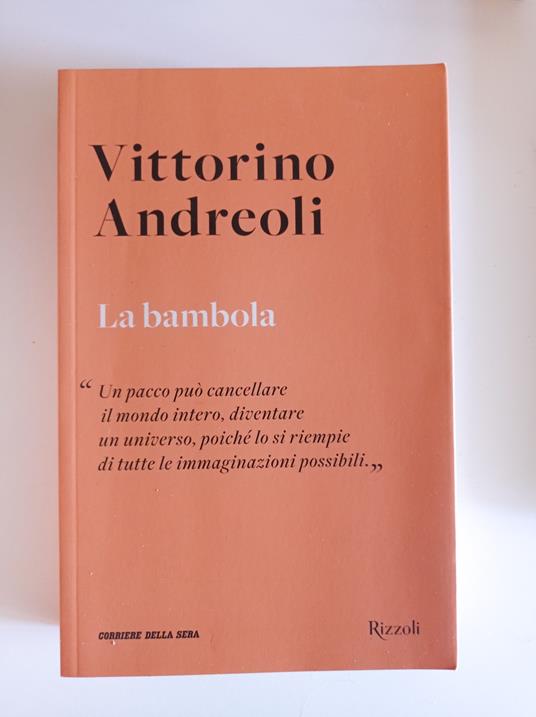 La bambola - Vittorino Andreoli - copertina