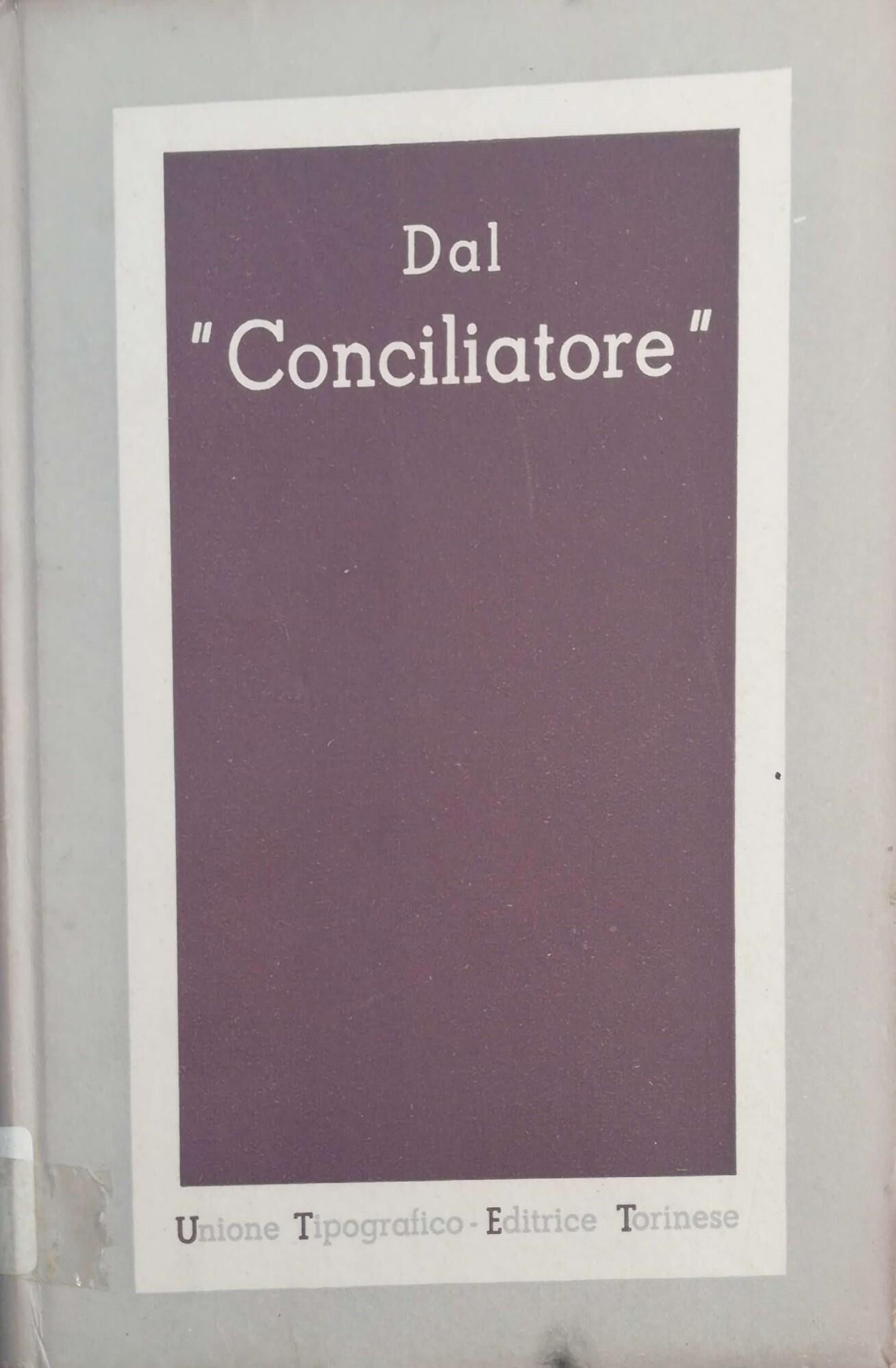 Dal "Conciliatore"