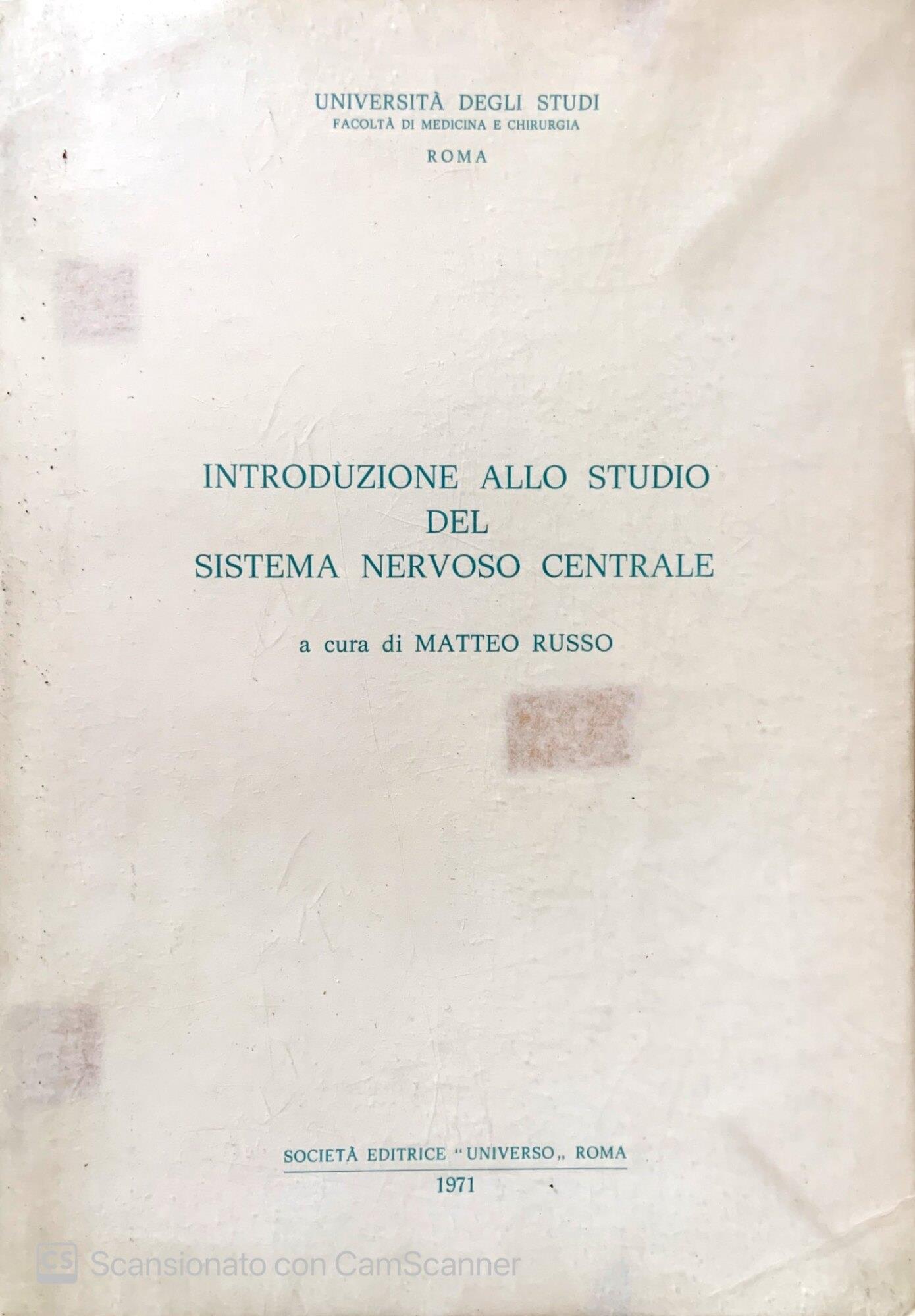 Introduzione allo studio del sistema nervoso