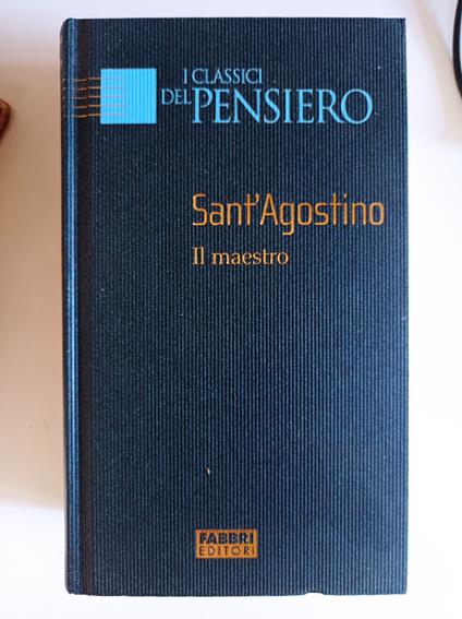 Il maestro - Agostino (sant') - copertina