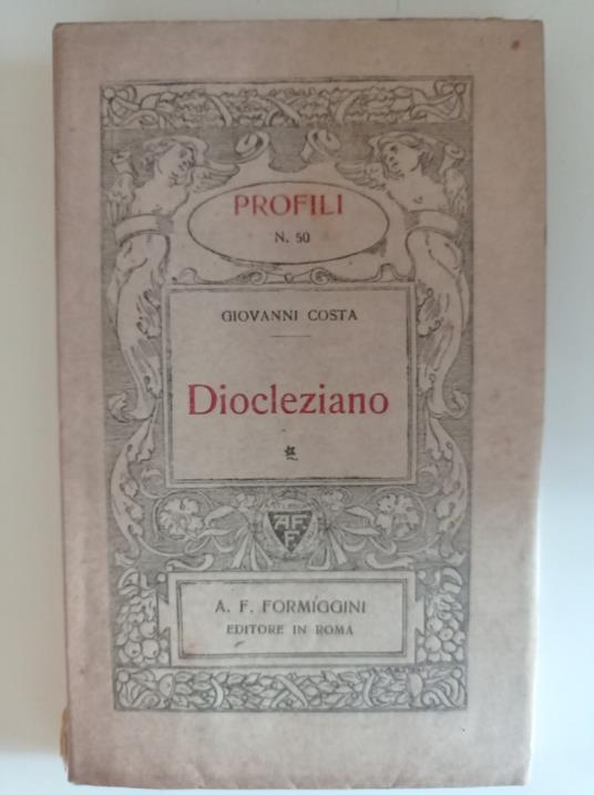 Diocleziano - Giovanni Costa - copertina