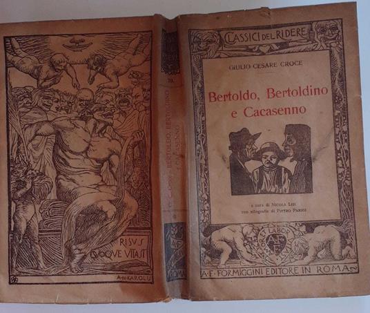 Bertoldo, Bertoldino e Cacasenno - Giulio Cesare - copertina