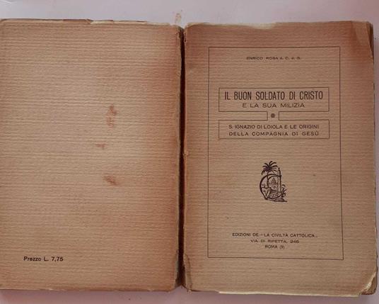 Il buon soldato di Cristo e la sua milizia - Enrico Rosa - copertina