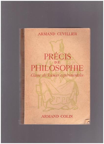 Précis de Philosophie Classe de Sciences experimentales - copertina