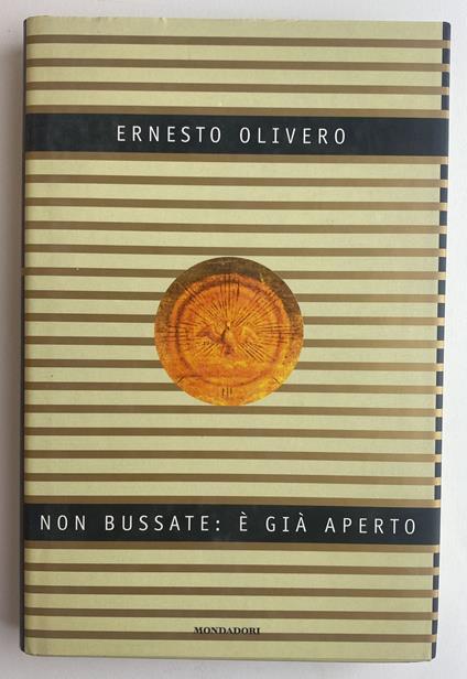Non bussate: è già aperto - Ernesto Olivero - copertina