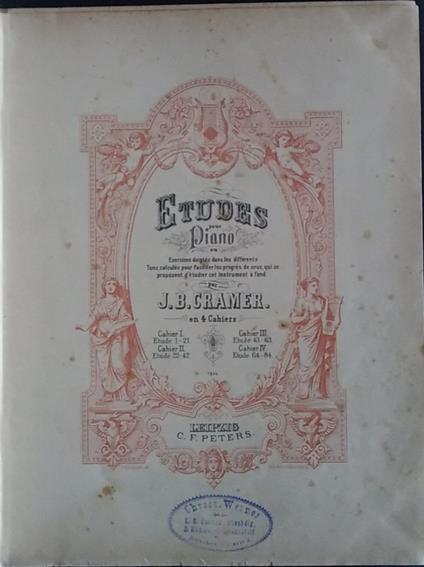 Etudes pour Piano - copertina