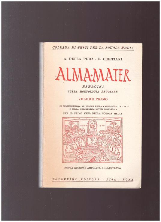 Alma Mater Esercizi sulla Sintassi della Proposizione Volume Terzo - copertina