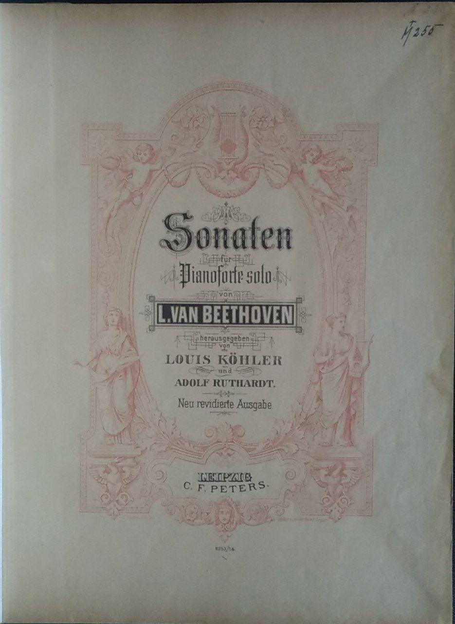 Sonaten fur Pianoforte solo