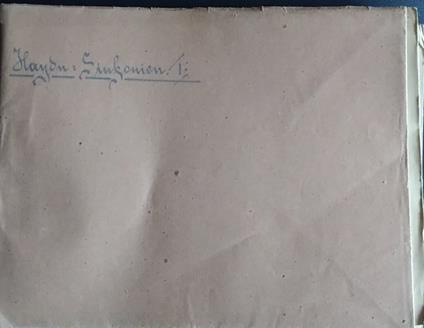 Symphonien fur Pianoforte zu 4 Handen bearbeitet - Josef Haydn - copertina