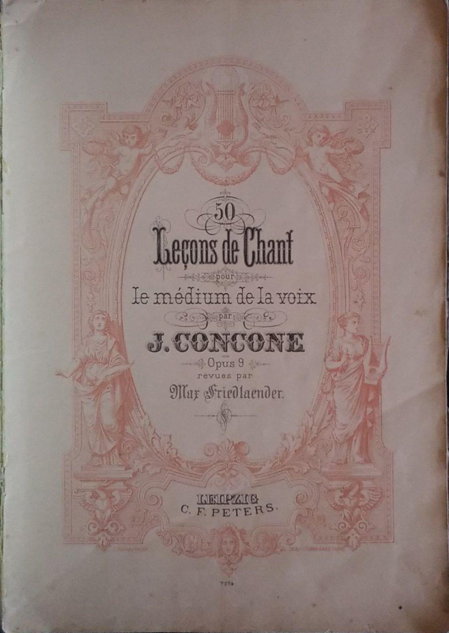50 lecons de Chant pour le medium de la voix