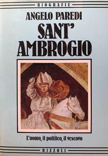 Sant'Ambrogio - Angelo Paredi - copertina