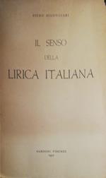 Il senso della lirica italiana