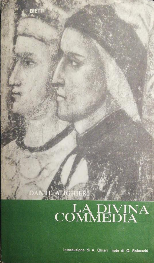 La Divina Commedia - Dante Alighieri - copertina