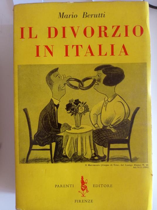 Il divorzio in Italia - Mario Berutti - copertina