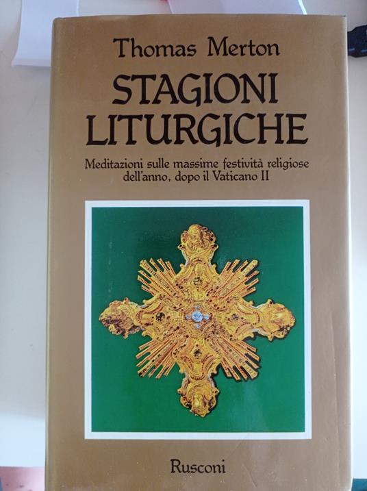 Stagioni liturgiche - Thomas Merton - copertina