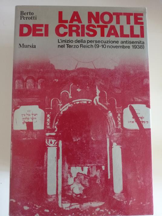 La notte dei cristalli - Berto Perotti - copertina