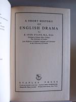 A short history of English Drama