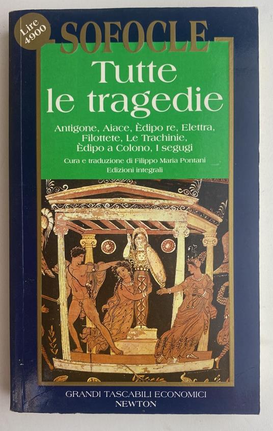 Tutte le tragedie - Sofocle,Sofocle - copertina