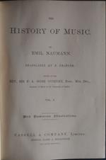The history of music. Vol. I e vol. II