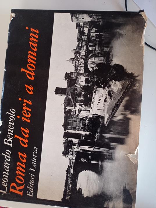 Roma da ieri a domani - Leonardo Benevolo - copertina
