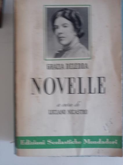 Novelle - Grazia Deledda - copertina