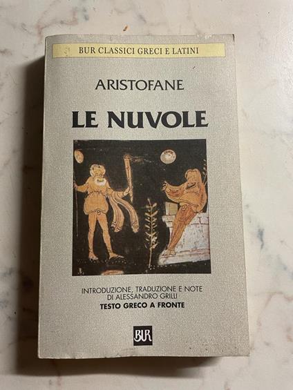 Le nuvole - Aristofane - copertina