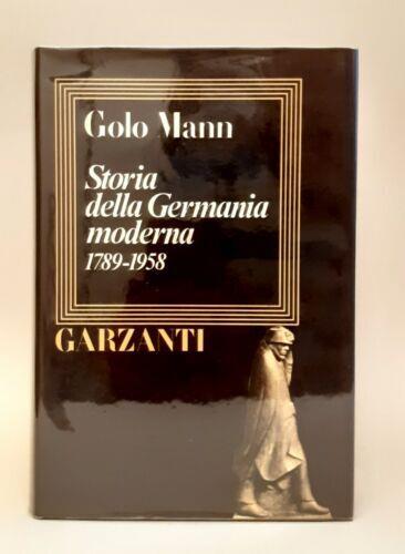 Storia della Germania moderna 1789-1958 - Golo Mann - copertina