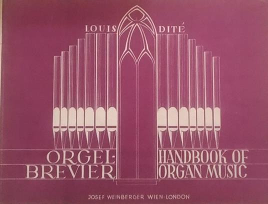 Handbook of Organ Music - copertina