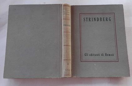 Gli abitanti di Hemso - August Strindberg - copertina
