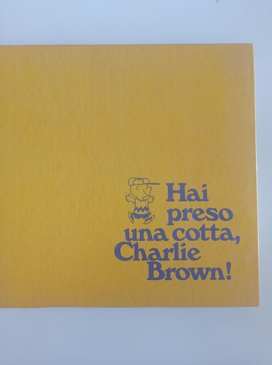 Hai preso una cotta, Charlie Brown! - Charles M. Schulz - copertina