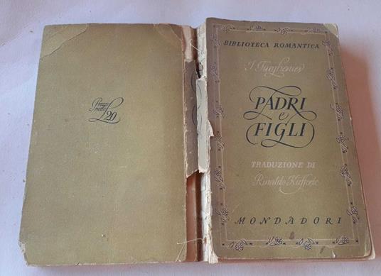Padri e figli - Ivan Turgenev - copertina