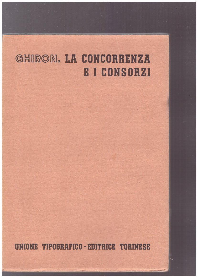 La Concorrenza e i Consorzi