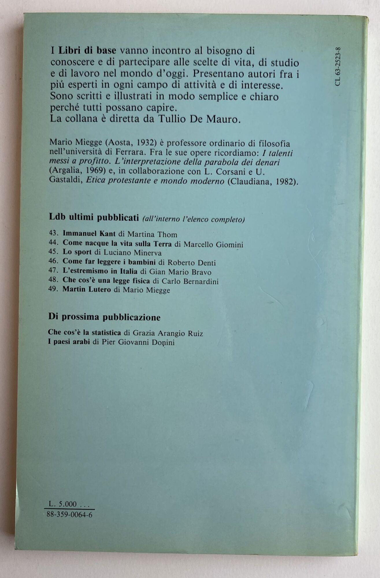 La riforma protestante e la nascita delle società moderne