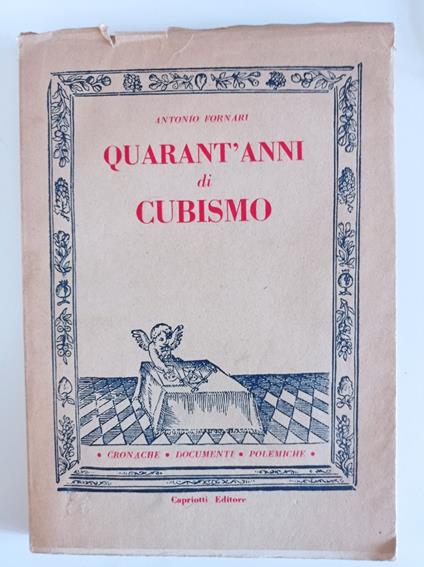 Quarant'anni di cubismo - Antonio Fornari - copertina