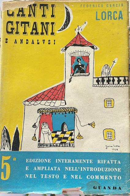 Canti gitani e andalusi - Federico García Lorca - copertina