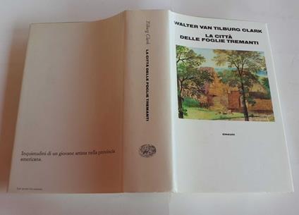 La città delle foglie tremanti - Walter Van Tilburg Clark - copertina