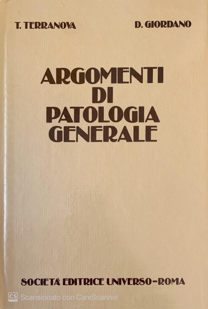Argomenti di patologia generale