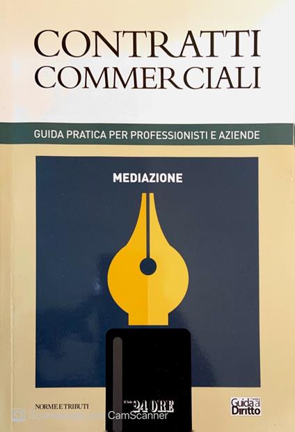 Contratti commerciali: Mediazione - Federico Ciaccafava - copertina
