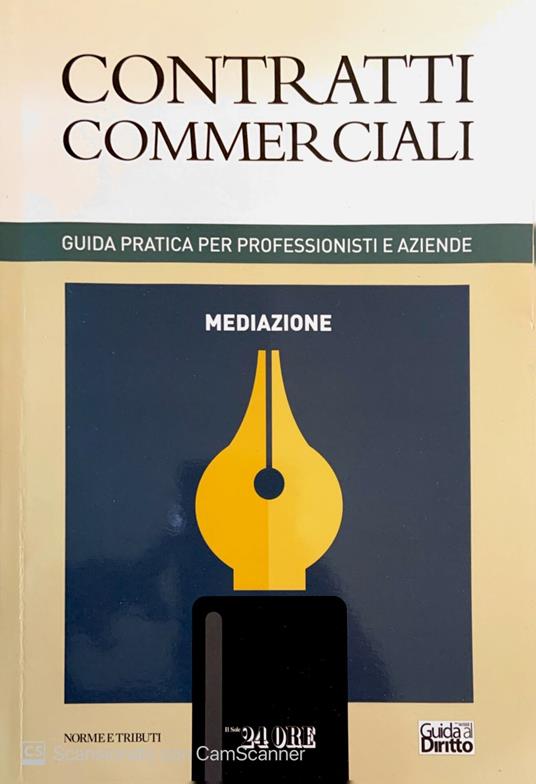 Contratti commerciali: Mediazione - Federico Ciaccafava - copertina