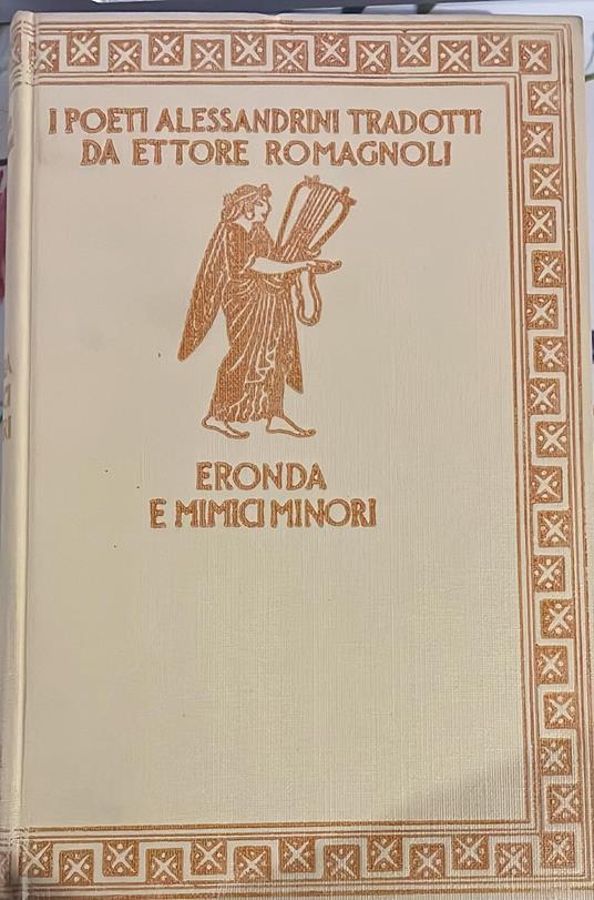 Eronda e mimici minori - Eronda - copertina