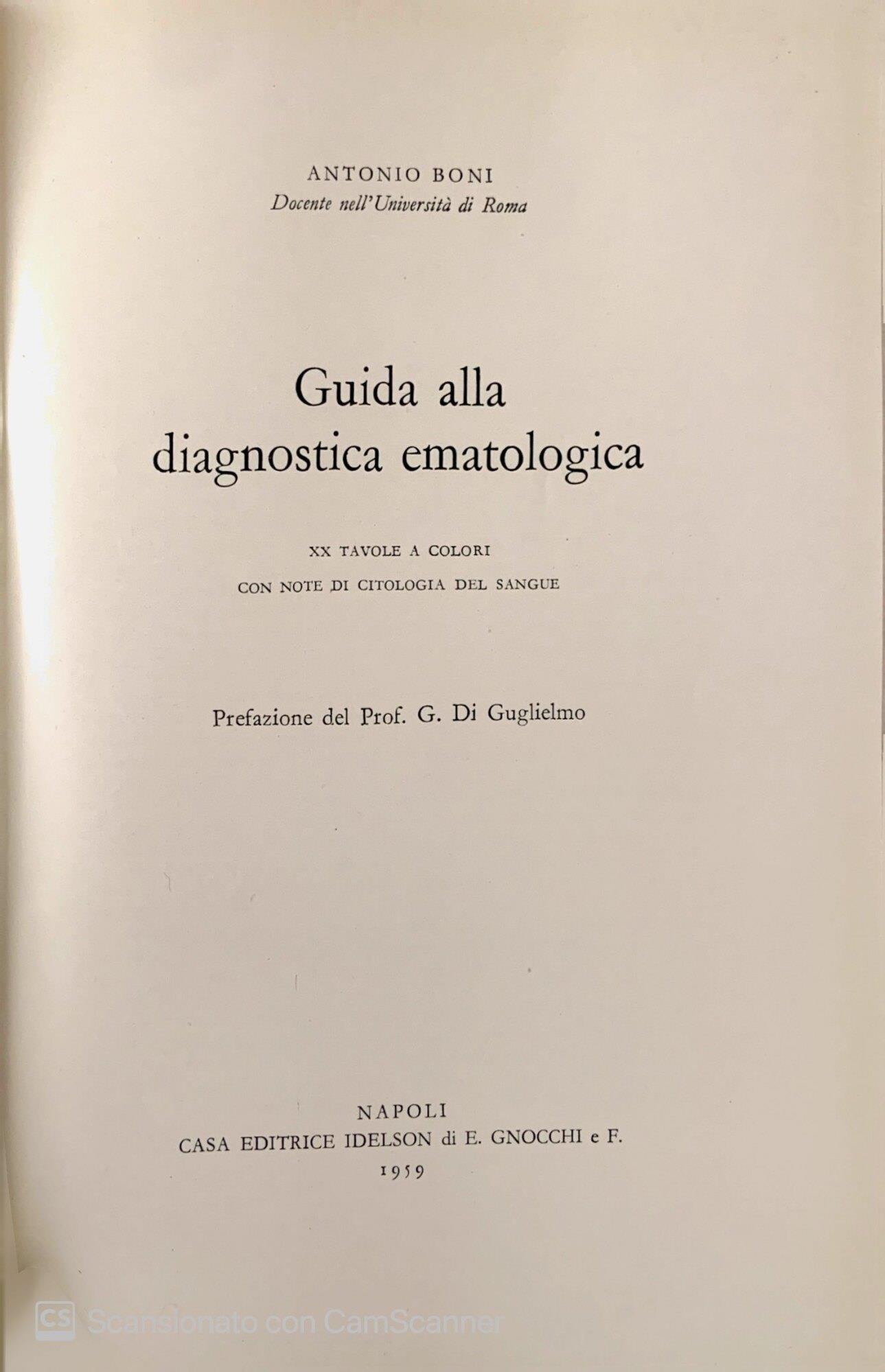 Guida alla diagnostica ematologica