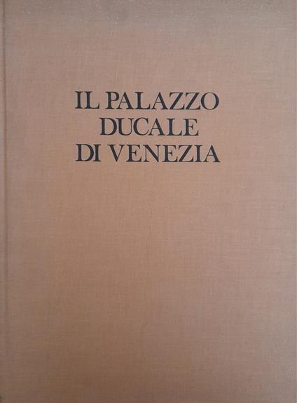 Il palazzo ducale di Venezia - copertina