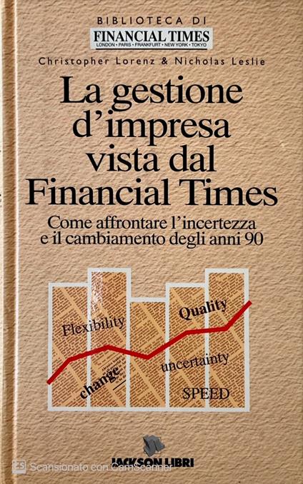 La gestione d'impresa vista dal Financial Times - copertina